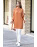 Esila Tesettür Tunik - Camel
